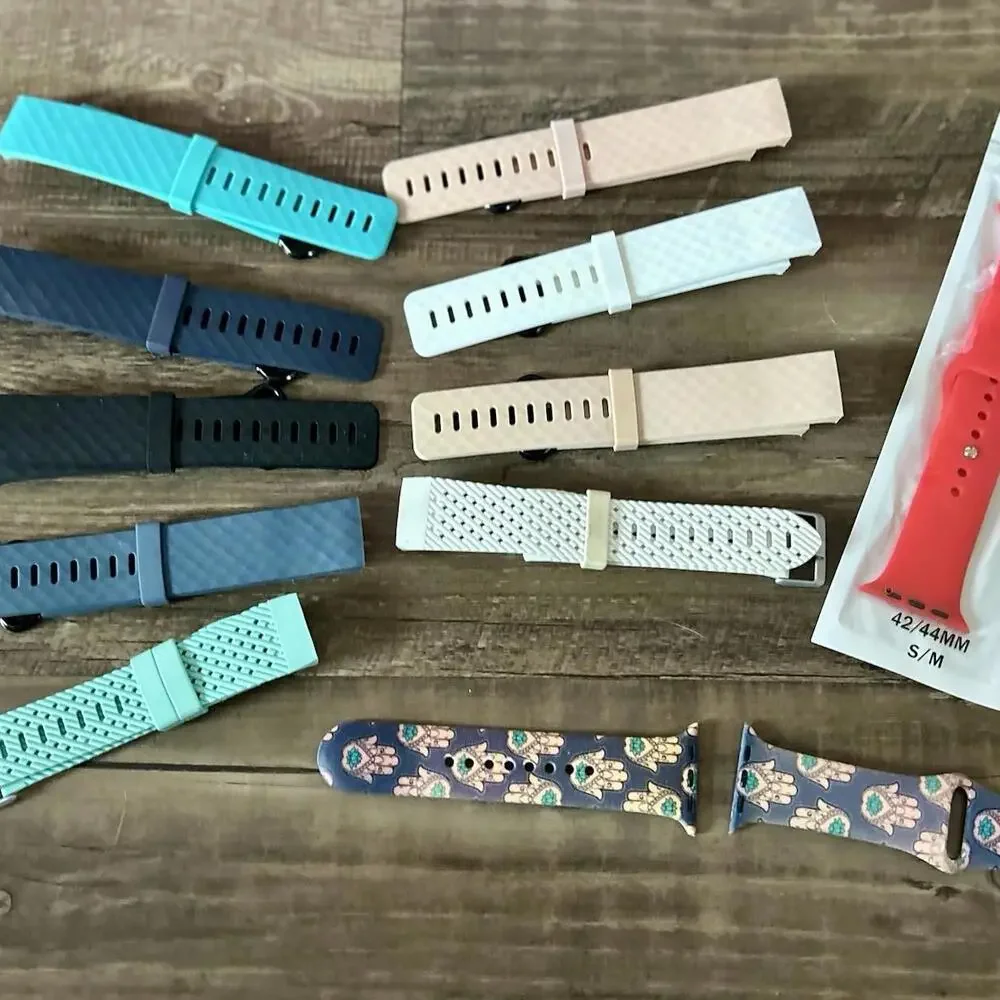 Variety Bundle of Sports Band for Fitness Devices, Multiple Colors, All New